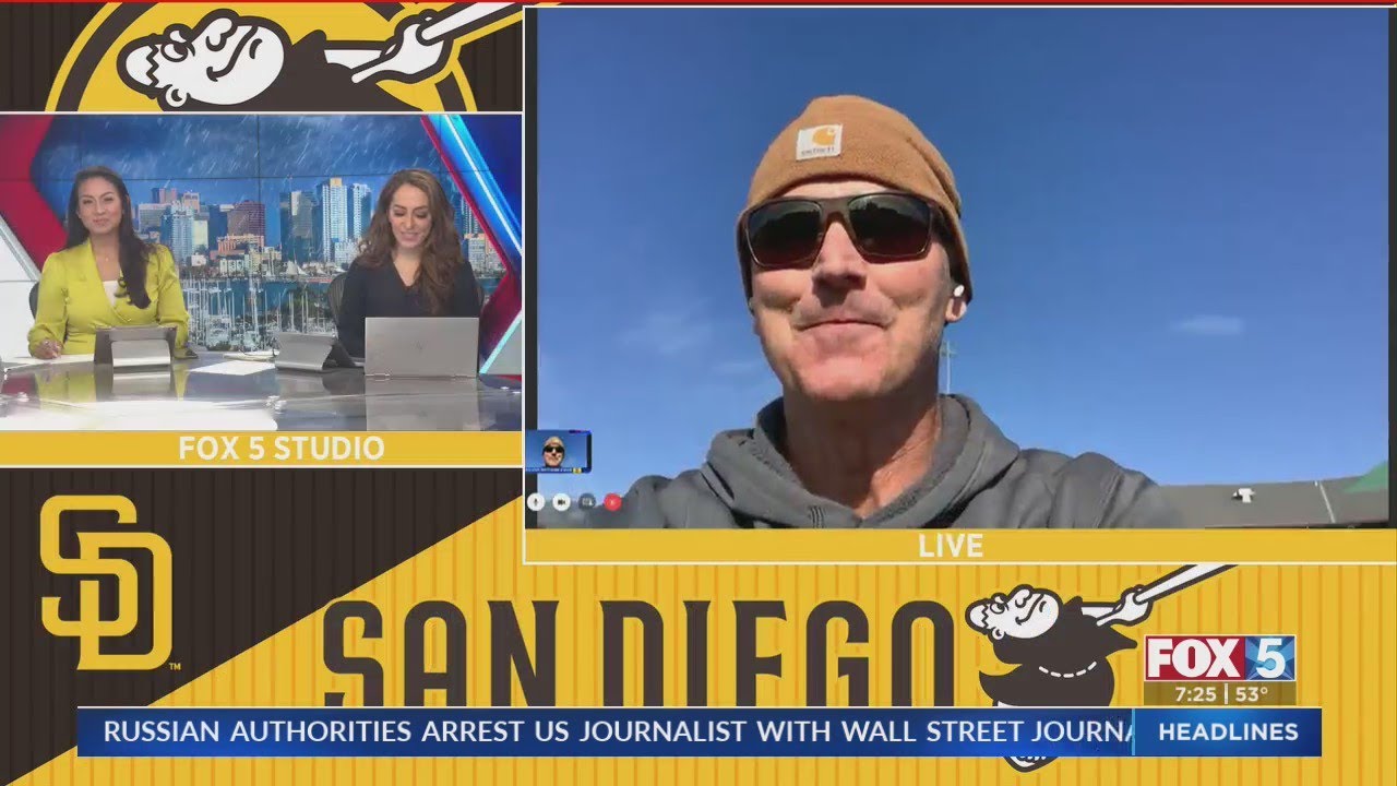 Padres Opening Day YouTube
