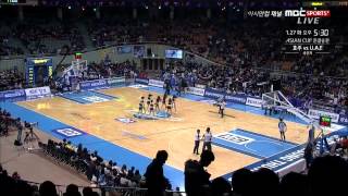 20150125 삼성 오리온스 1쿼터
