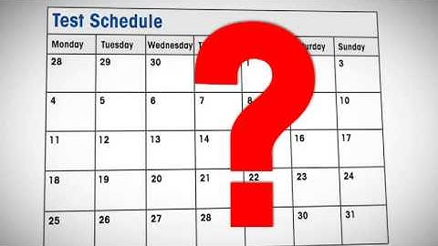 USP Video Part 2: How often to test it