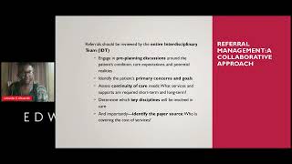 Referral Management: A Collaborative Approach