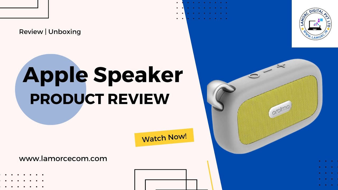 APPLE SPEAKER | UNBOXING & REVIEW