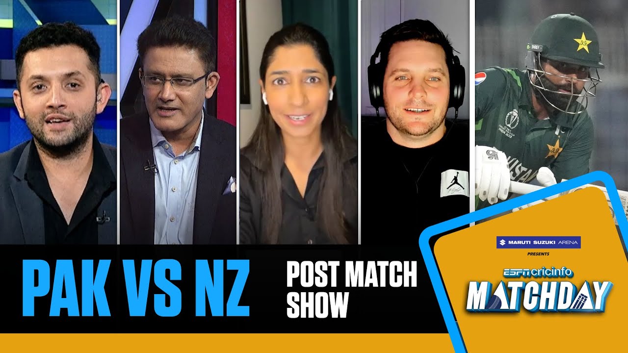 Matchday LIVE: CWC23: Match 35 – Pakistan down New Zealand in rain-hit contest