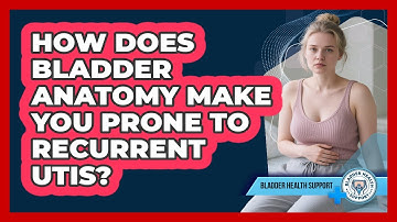 How Does Bladder Anatomy Make You Prone To Recurrent UTIs? - Bladder Health Support