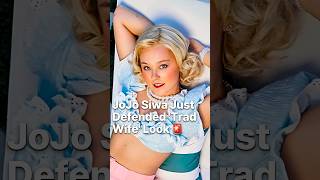 JoJo Siwa Just Defended 'Trad Wife' Look 🚨 #shorts #JoJoSiwa #JoJoSiwaNews