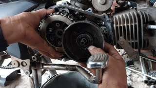 Melepas Komponen Kopling Supra 125 Atau Honda Karisma
