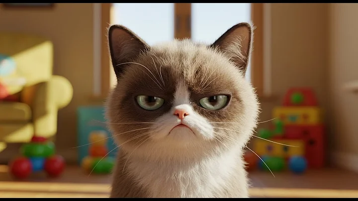 The Grumpy Cat | A Fun Learning Rhyme for Curious Kids