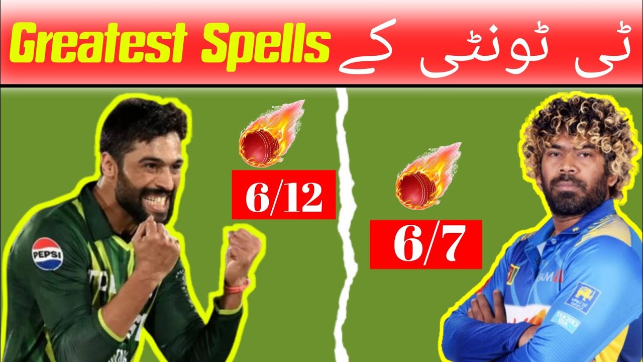 Top 5 Greatest Bowling Spells In T20 Cricket ICC MENS T20 World Cup