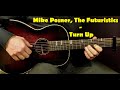 How To Play MIKE POSNER THE FUTURISTICS TURN UP Acoustic Guitar Lesson Tutorial mp3