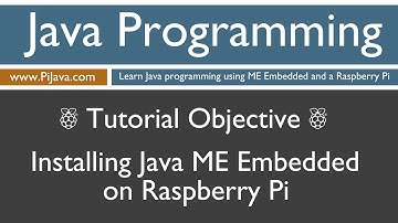 Java Programming on Raspberry Pi - Installing Java ME Embedded