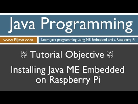 Java Programming on Raspberry Pi - Installing Java ME Embedded