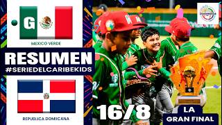 HIGHLIGHTS: 🏆 Mexico WINS THE CHAMPIONSHIP 🇲🇽 vs. Dominican Republic 🇩🇴 Kids Caribbean Series Fin...