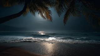 Dark Ocean Waves at Night – Smooth, Unbroken Sound for Deep Sleep No Music • 8 Hours