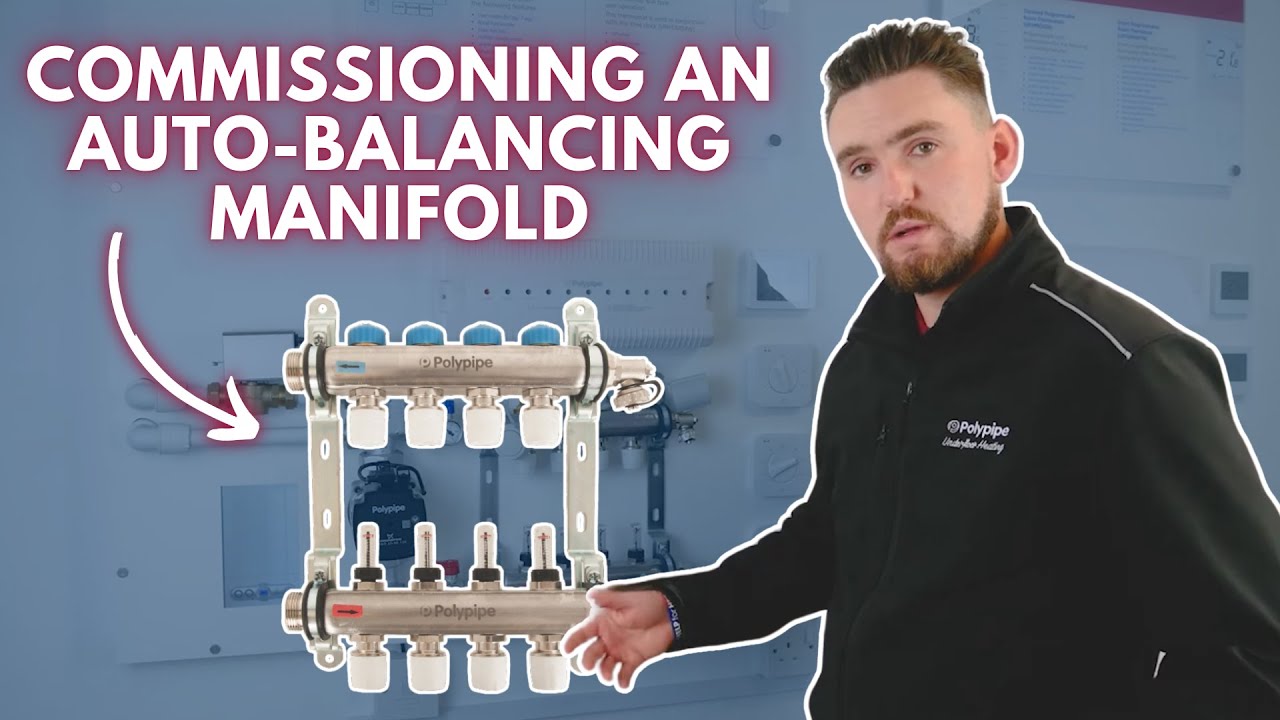 Autobalancing Stainless Steel Manifold Commission With Polypipe