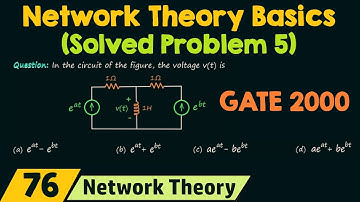 Basics of Network Theory (Solved Problem 5)
