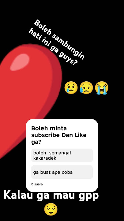 Boleh minta Subscribe Dan Like gak guys?? 😢 #fypシ゚viral #subscribe #Like