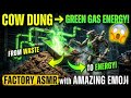 😱😱 Cow Dung to Gas Factory | Robot Biogas ASMR 🔥#FactoryASMR #Biogas #CowDung