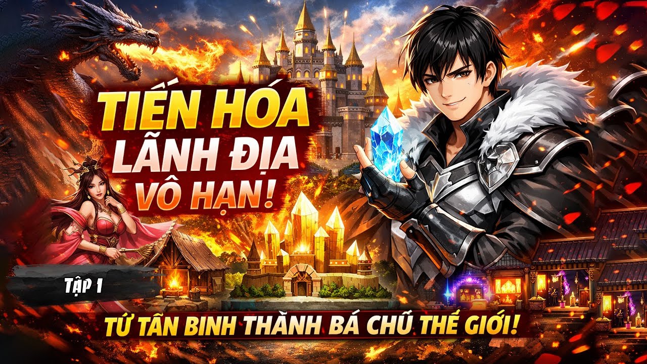 Toàn Dân Lĩnh Chủ – Lãnh Địa Vô Hạn Tiên Hóa, Đại Đấu Dị Giới | Audio Truyện Tập 1