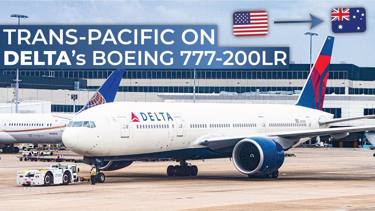 Tripreport | Delta (Economy) | Boeing 777-200Lr | Los Angeles - Sydney -  Youtube