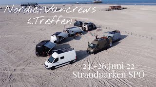 6. Treffen Der Nordic Vancrews In St.peter-Ording 24.-26.Juni 2022
