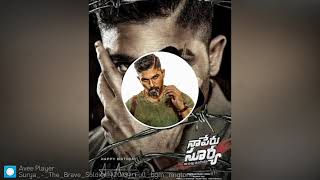 RINGTONE BGM Naa Peru Surya Ringtones Telugu || Naa Peru Surya Bgm Link in description