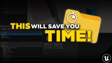 Stop Wasting Time in UE5 (Use Favorite Folders!)