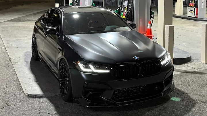 STRAIGHT PIPED BMW M5 COMPETITION 2023 | SOUNDS LIKE A TRAIN!!!