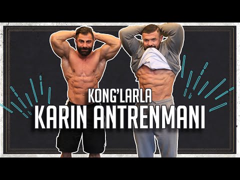 KONG'larla 3 Harekette Karın Kası Yapın!