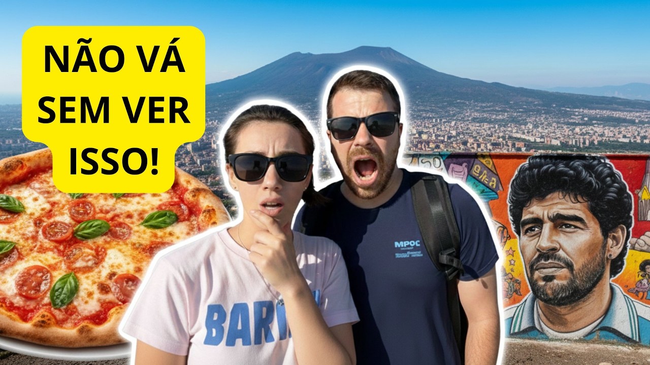 NÁPOLES 2026: Do Caos do Maradona ao Topo do Vulcão! 🌋⚽