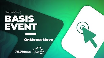 4- TRObject ile Temel Olaylar: OnMouseMove Kullanımı | Clomosy