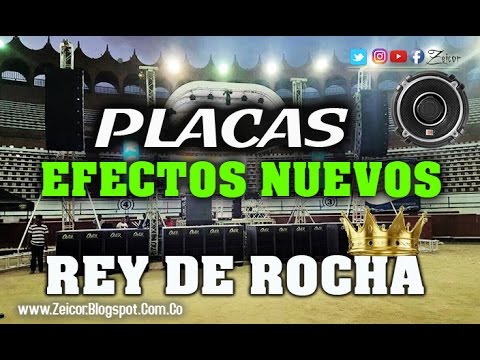 Nuevas Placas para canciones del REY DE ROCHA