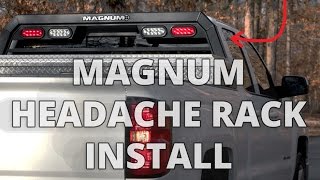 How to Install MAGNUM Headache Rack DIY Information