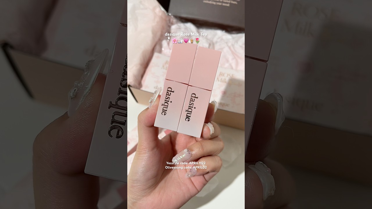 Rose milk tea makeup! 🎀💞 