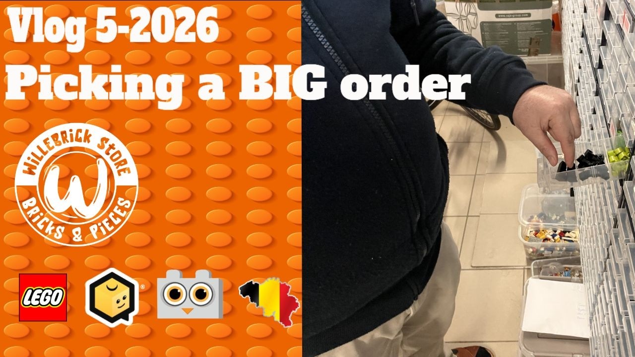 5 2026 - Picking a BIG LEGO Order While Explaining My Brick Store