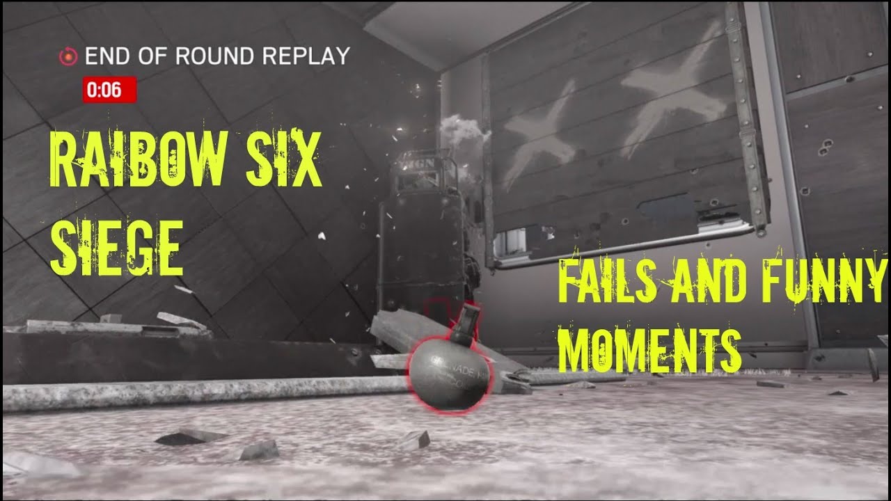 Rainbow Six Siege Fails and Funny Moments - YouTube