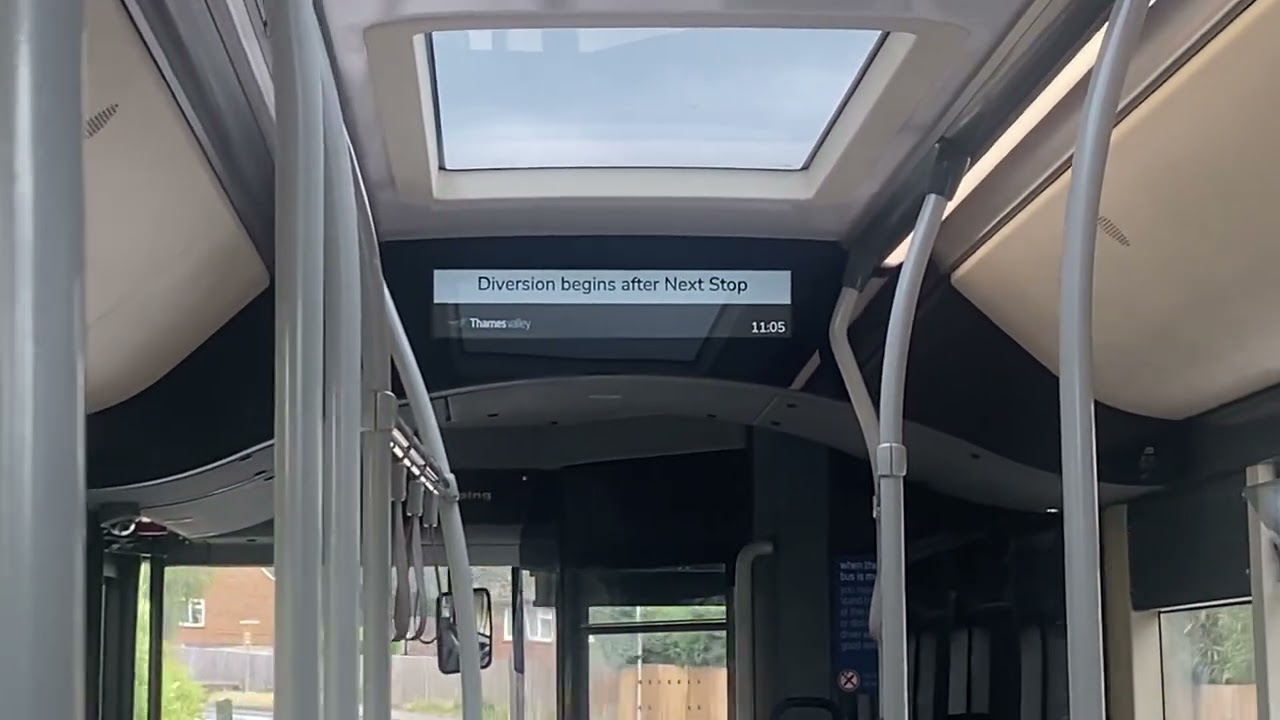 Thames Valley/Reading Buses Announcement This Bus Will Shortly Begin The Diversion