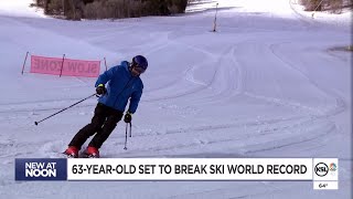 63-year-old Utah man set to break skiing world record