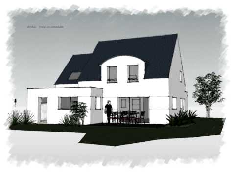 Arteco 330 Maison contemporaine 2 pans - YouTube Arteco 330 Maison contemporaine 2 pans - YouTube