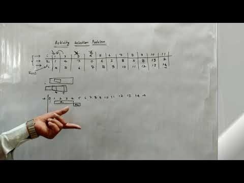 Activity Selection Problem in Hindi. Data structure and algorithms in hindi