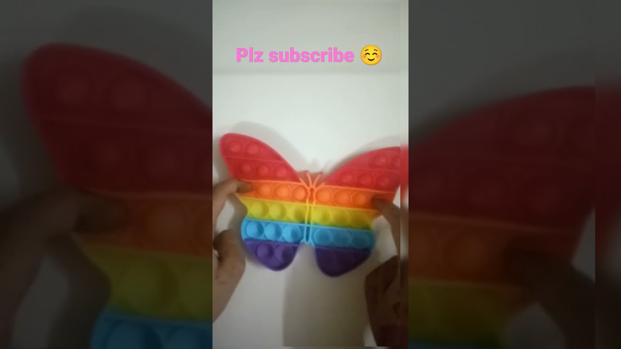 Unboxing butterfly pop it😍😎 
