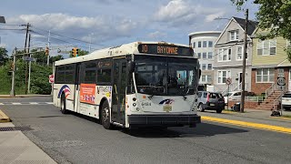 New Jersey Transit Bus 2013 NABI On The 10