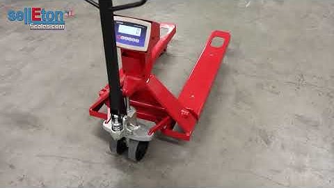 SellEton Industrial SL-5000-E Pallet Jack scale for warehouse. Free shipping!