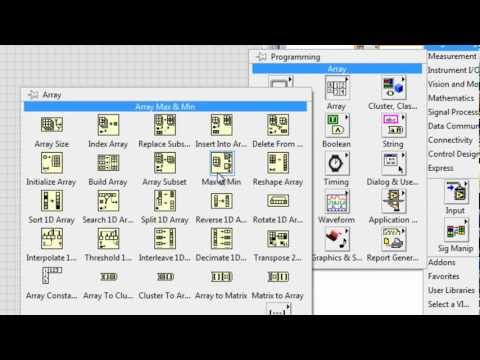 LabView Series- working with 1D array (5)