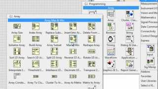 LabView Series- working with 1D array (5)