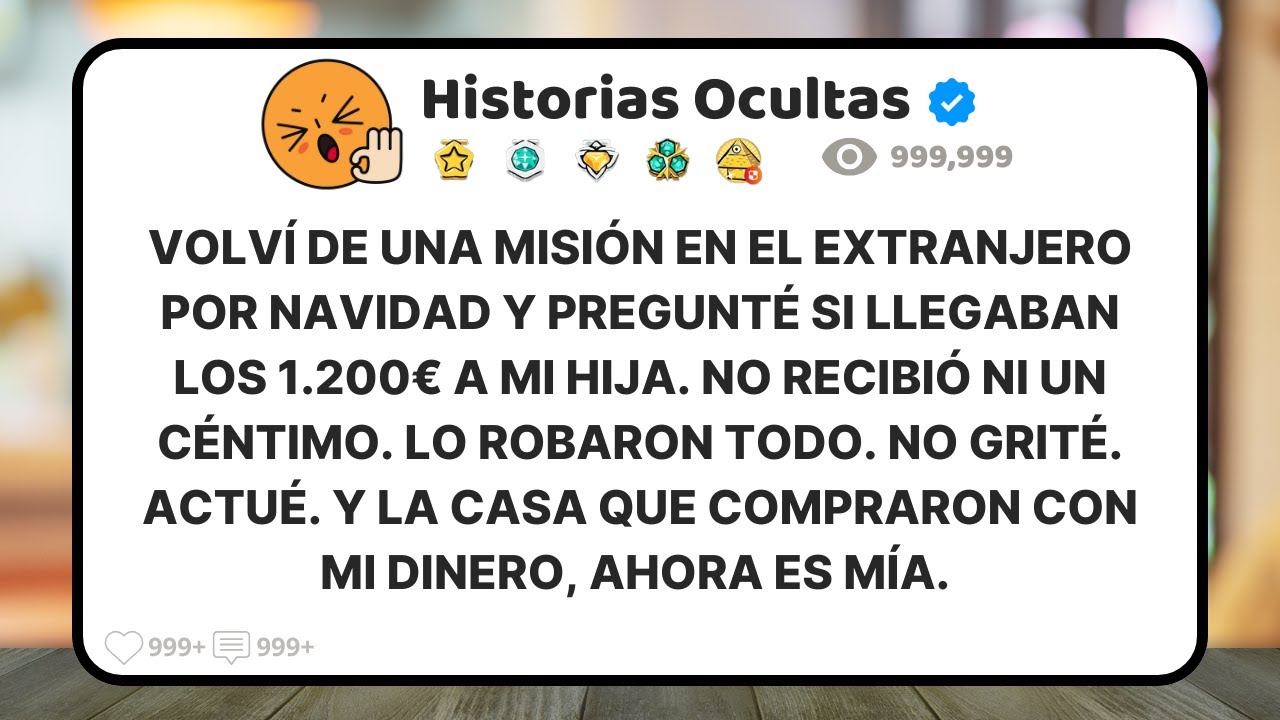“¿Qué Dinero?”, Preguntó Mi Hija Cuando Le Enviaba 1.200€ Al Mes. Mis Padres Se Pusieron Pálidos…