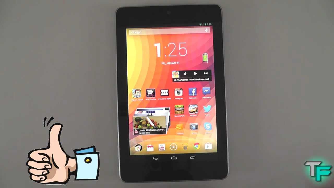 Nexus 7 Benchmark Test - V4.2.1 Jelly Bean
