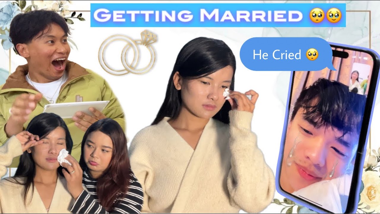 Telling My Friends I’m getting Married 💍 || @AbishekGurung29 cried 🥹😭 || Anjali Magar