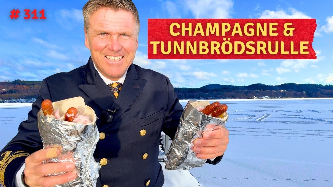 Tunnbrödsrulle & Champagne I Kapten Mat I Nr. 311