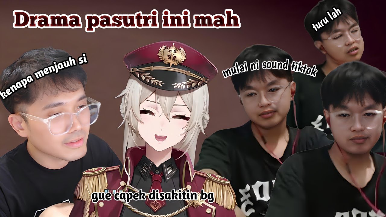 Reaksi figa mendengar drama bang al dan Komandan [Naplive dan Silvia Valleria, Figa Arfiansyah]