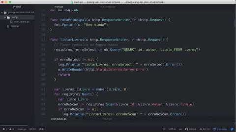 0016-49 Revisao Geral da API JSON em Golang com MySQL