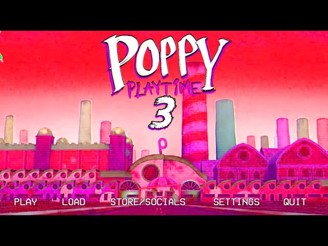 Poppy Playtime Chapter 3 Main Menu Trailer